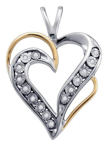 1-20CTW-Diamond HEART PENDANT