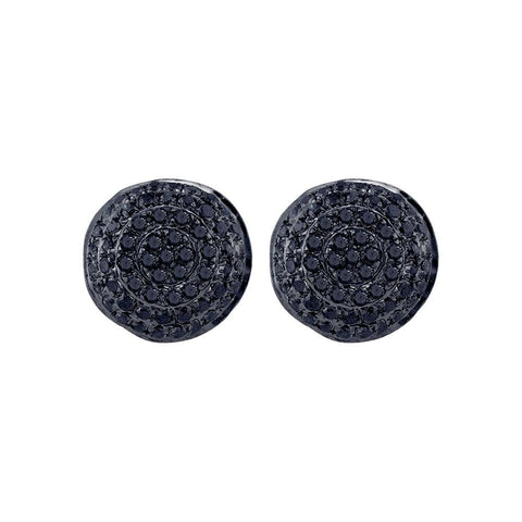 1-5CTW-Diamond MICRO-PAVE EARRINGS