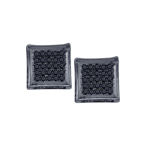 1-8CTW-Diamond MICRO-PAVE EARRINGS