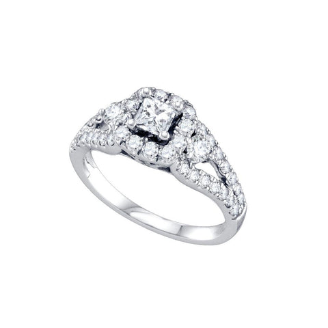 1 1-4CT-Diamond 3-8CT-CPR BRIDAL RING