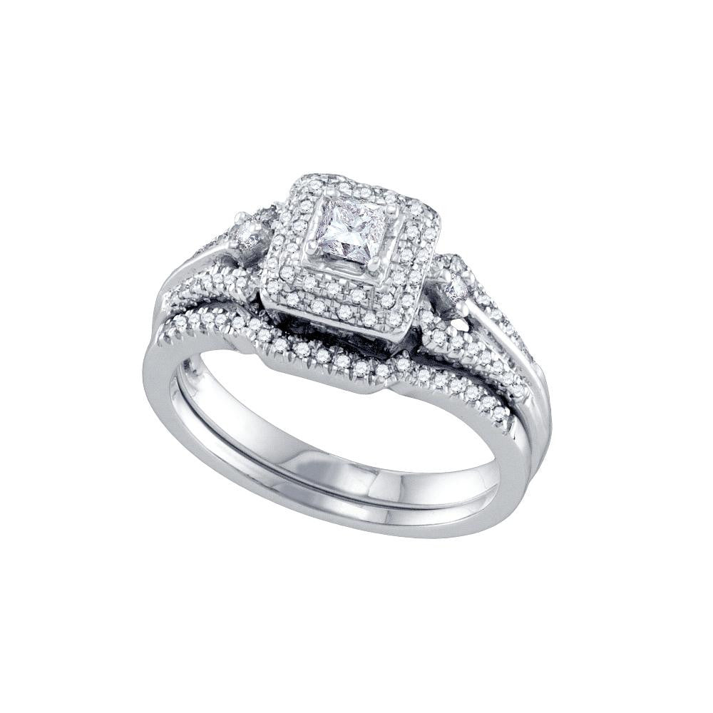 1-2CT-Diamond 1-5CT-CPR BRIDAL SET