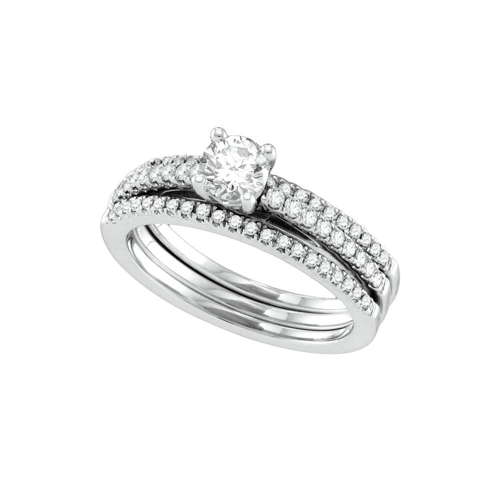 3-4CT-Diamond 3-8CT-CRD BRIDAL SET