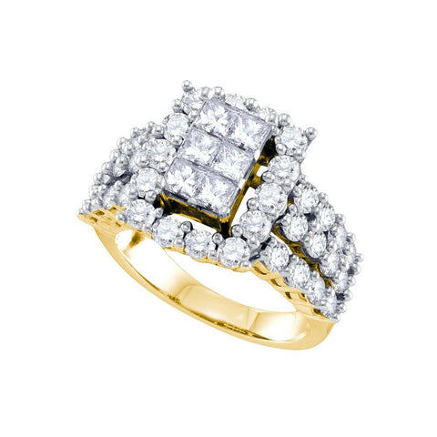 3  CT-Diamond INVISIBLE RING