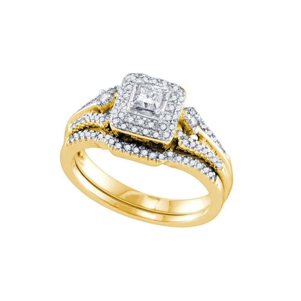 1-2CT-Diamond 1-5CT-CPR BRIDAL SET