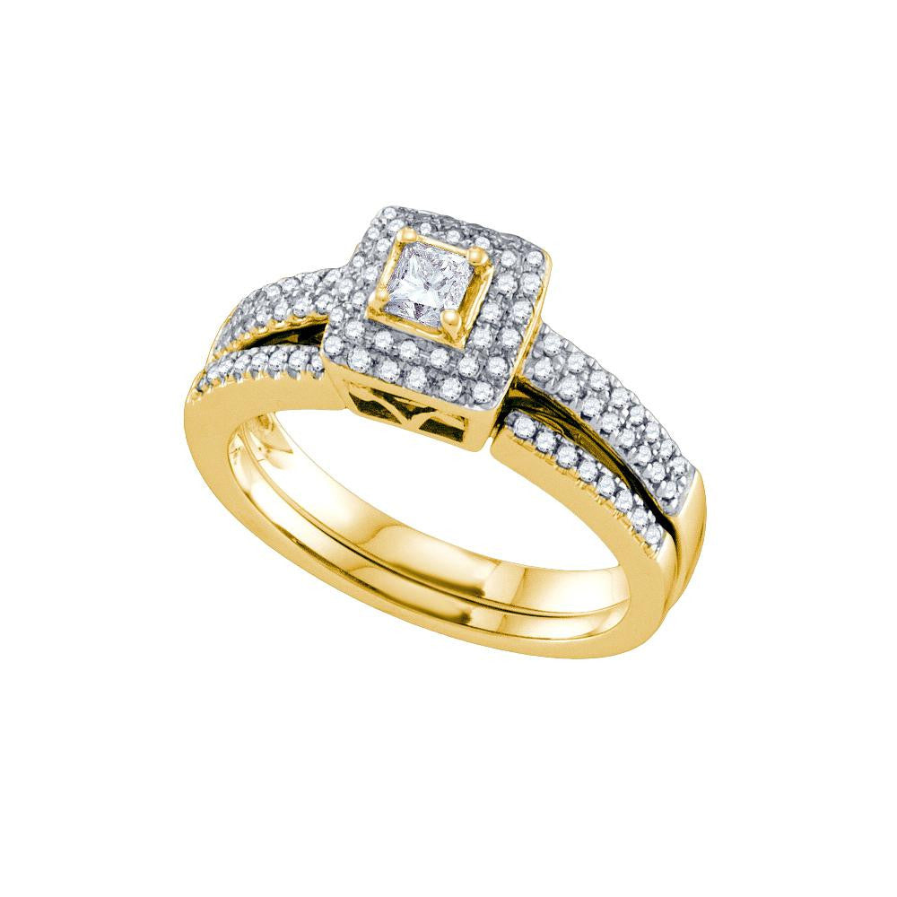 1-2CT-Diamond 1-5CT-CPR BRIDAL SET