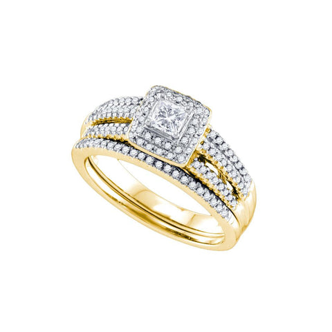 1-2CT-Diamond 1-5CT-CPR BRIDAL SET