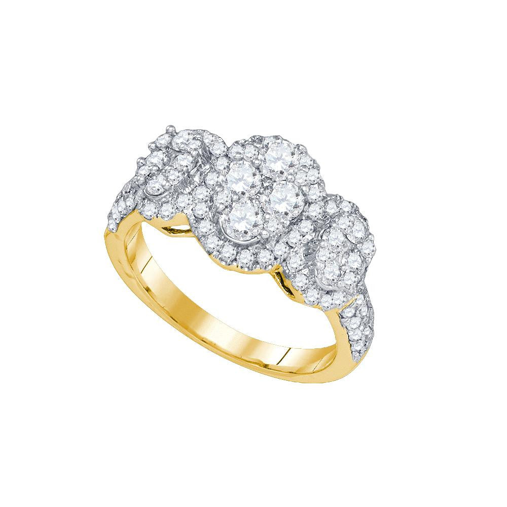 1 3-8CT-Diamond BRIDAL RING