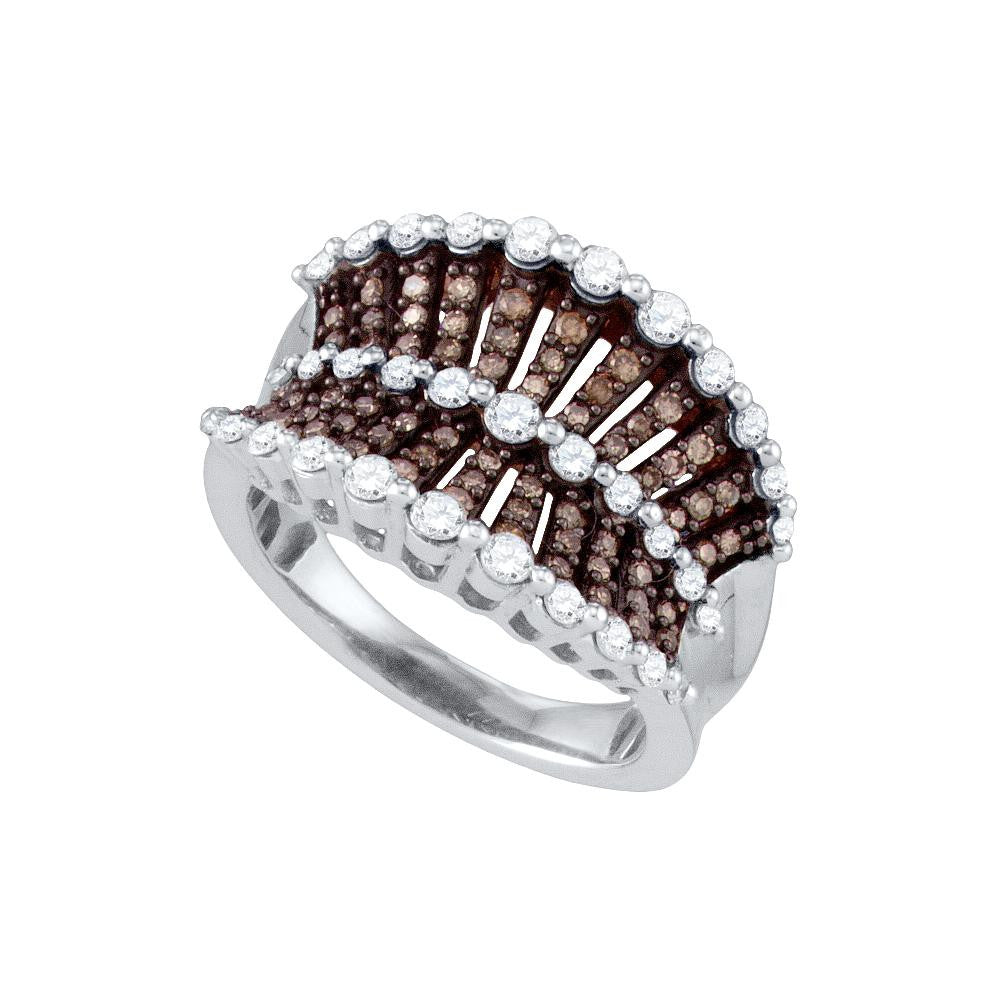 1 CTW -Diamond BROWN  RING