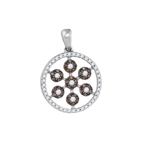 3-8CT-Diamond BROWN  PENDANT