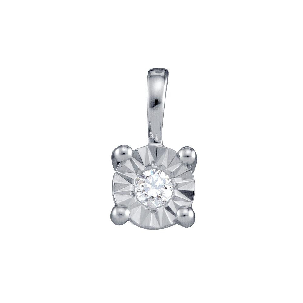 1-10CT-Diamond CIRCLE PENDANT