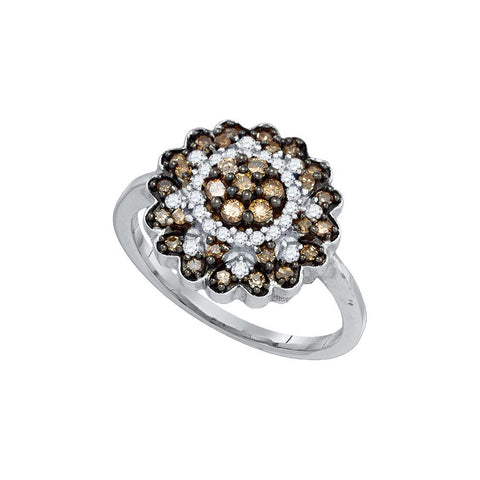 5-8CT-Diamond BROWN  RING