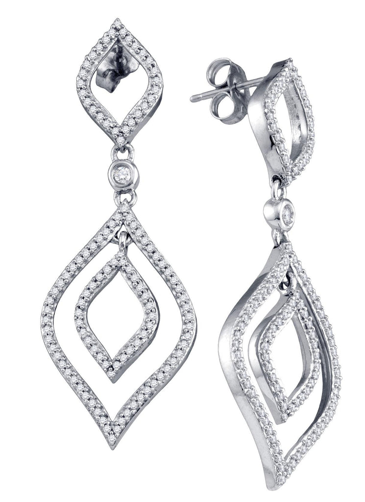 3-4CT-Diamond FASHION EARRING