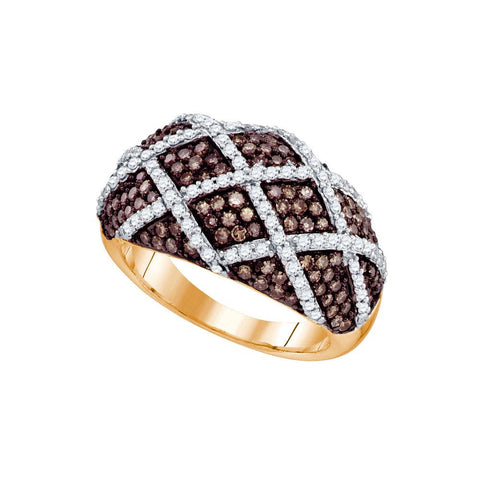 1 1-2CT-Diamond BROWN  BAND