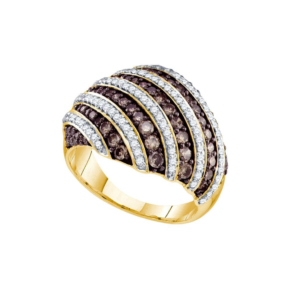 1 3-8CT-Diamond BROWN  BAND