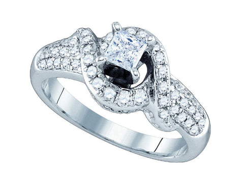 7-8CT-Diamond 1-3CT-CPR BRIDAL RING