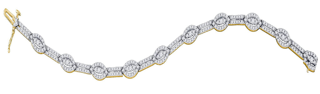 2  7-8CTW-Diamond FASHION BRACELET