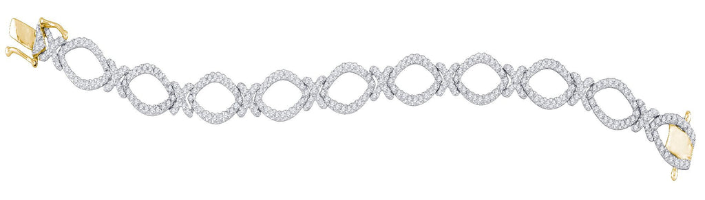 2  3-8CTW-Diamond FASHION BRACELET