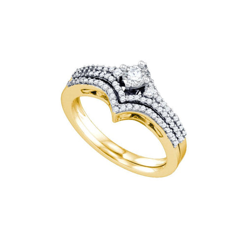 1-2CT-Diamond BRIDAL SET