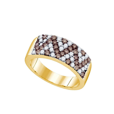 1 CTW-Diamond FASHION BROWN BAND