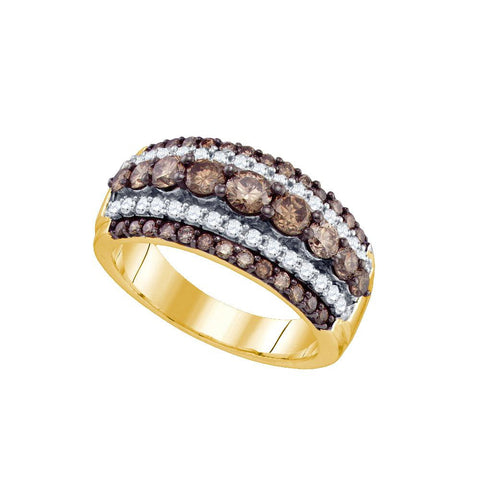 1 5-8CT-Diamond BROWN  RING