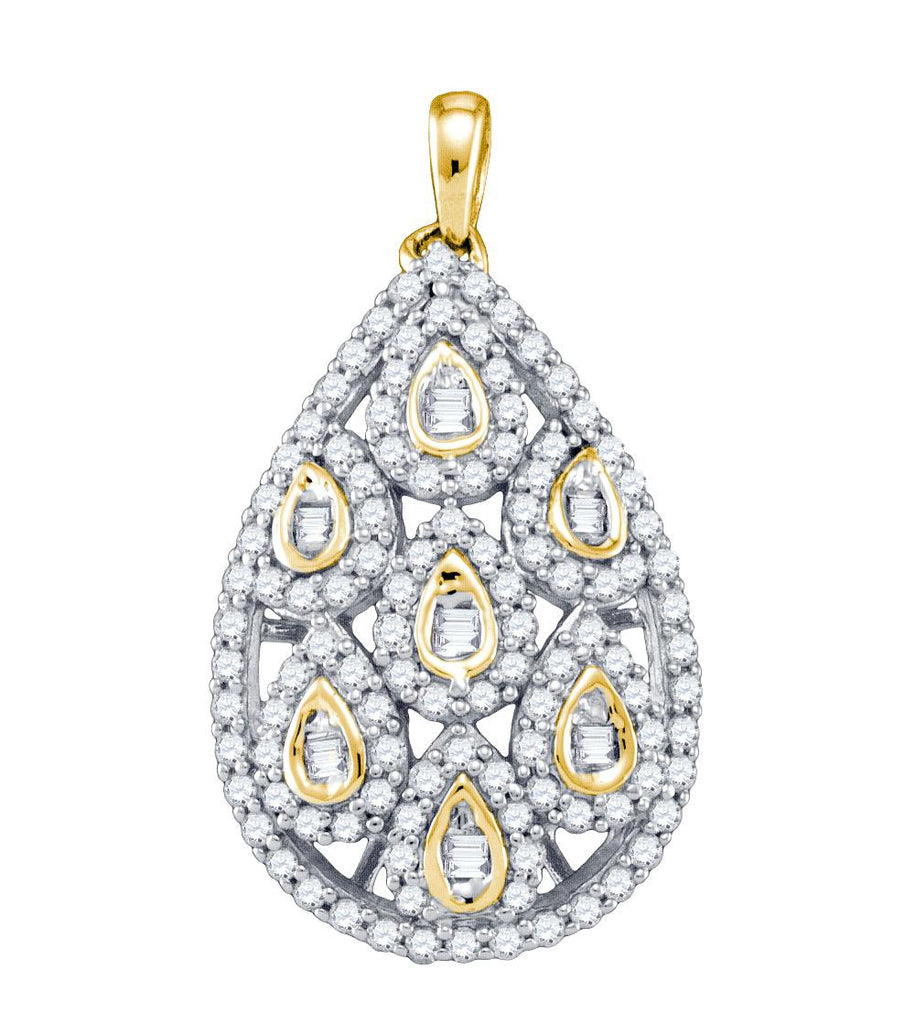 1 CTW-Diamond FASHION PENDANT