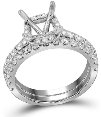 1  1-4CT-Diamond 5-8CT-CRD BRIDAL RING