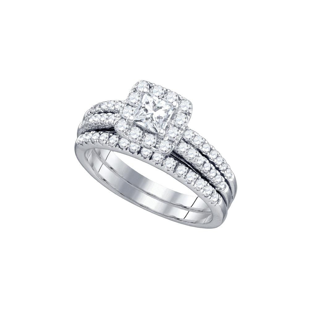 1 1-4CT-Diamond 3-8CT-CPR BRIDAL SET