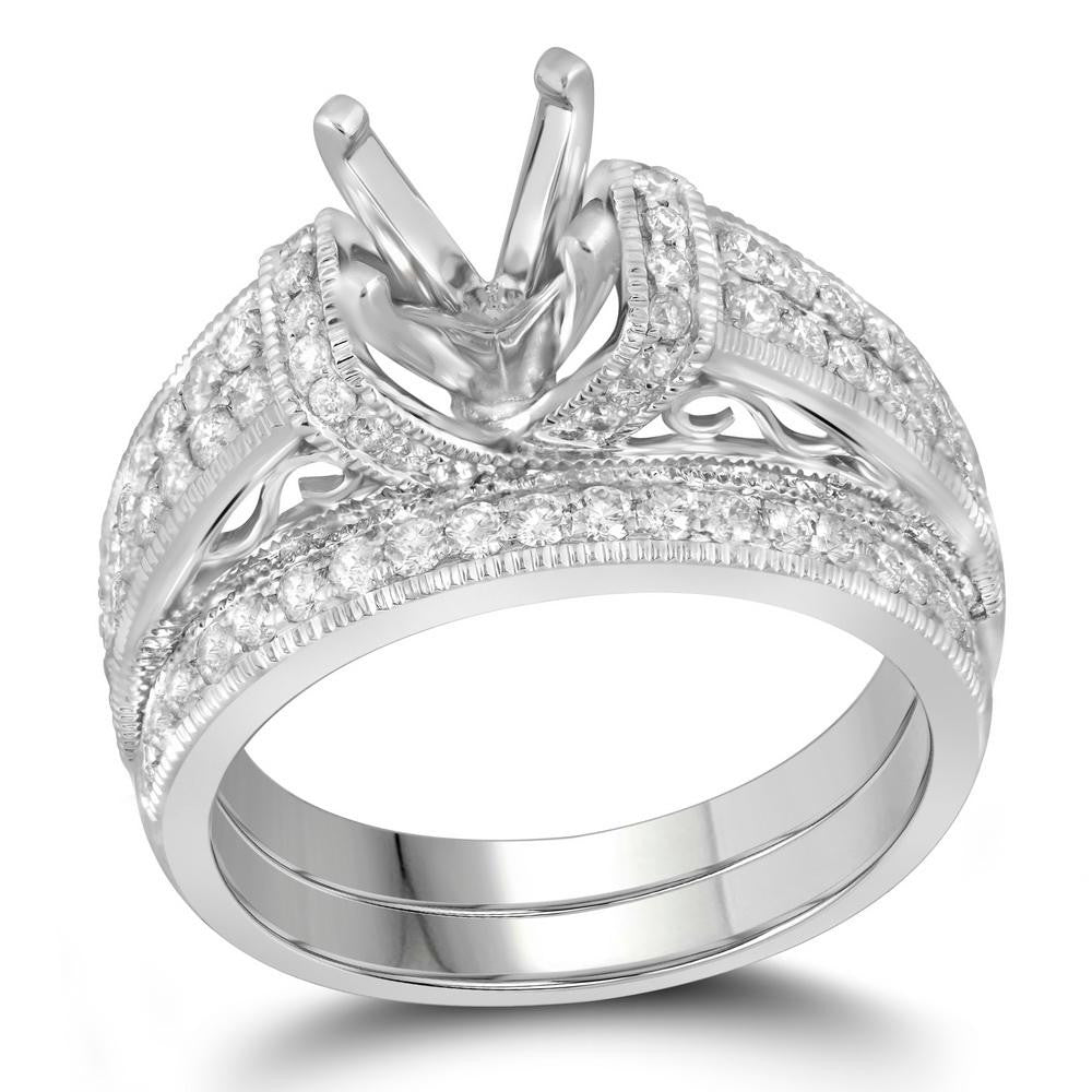 1-4CT-Diamond BRIDAL SET