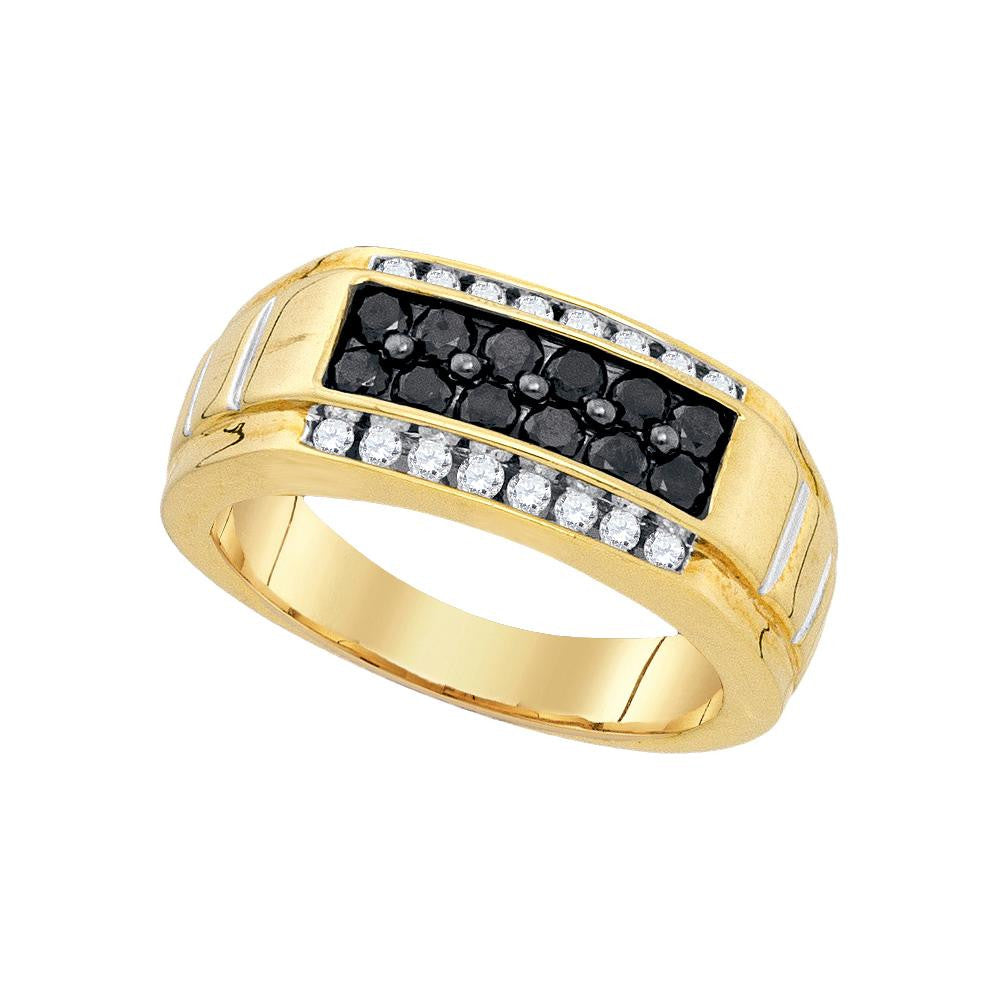 1 CT-Diamond BLACK  RING