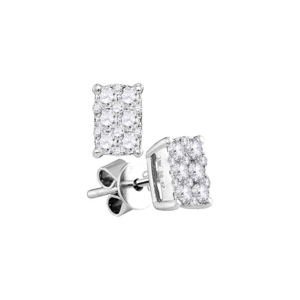 3-8CT-Diamond FASHION EARRING