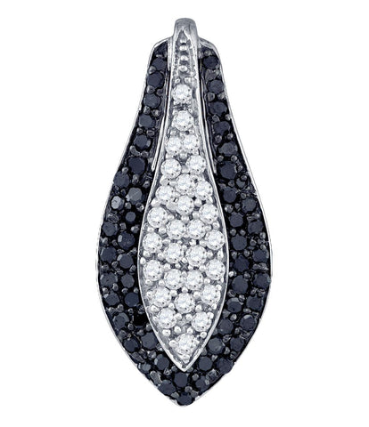 1-2CT-Diamond FASHION BLACK PENDANT