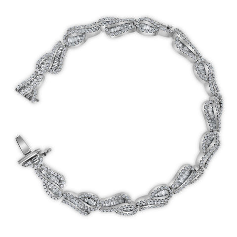 5  1-4CT-Diamond FASHION BRACELET