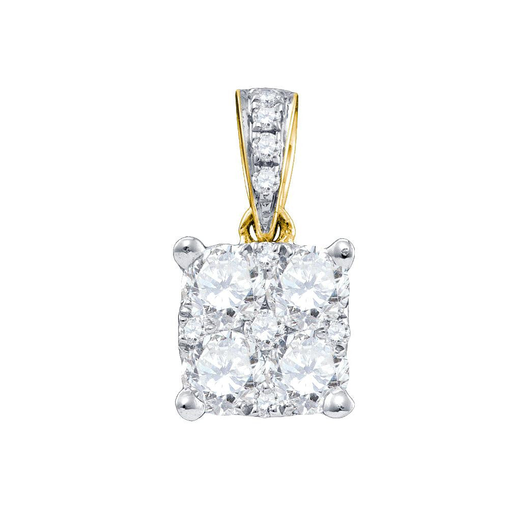 1-2CT-Diamond LARISSA PENDANT""