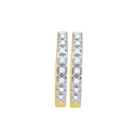 1-8CTW-Diamond FASHION HOOPS