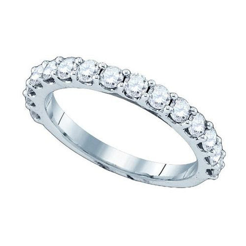 10K White-gold 1.00CT DIAMOND FASHION RING