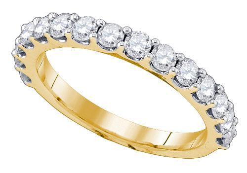 10K Yellow-gold 1.00CT DIAMOND FASHION RING