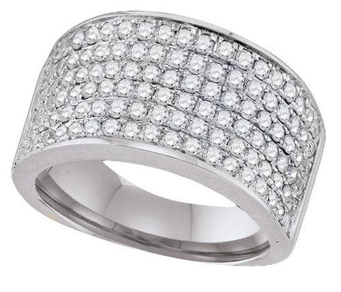 10KT White Gold 1.50CT DIAMOND FASHION BAND