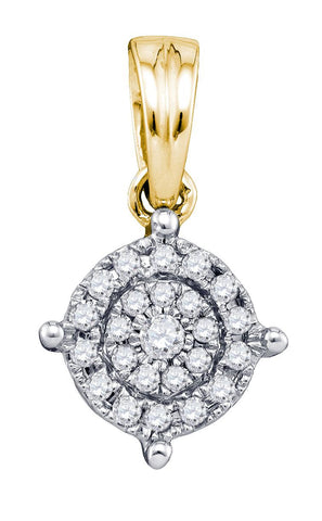 1-6CT-Diamond MICRO-PAVE PENDANT