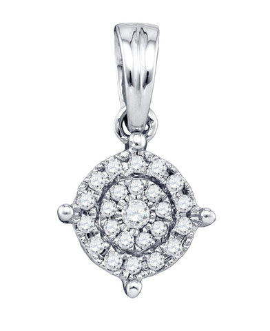 1-6CT-Diamond MICRO-PAVE PENDANT