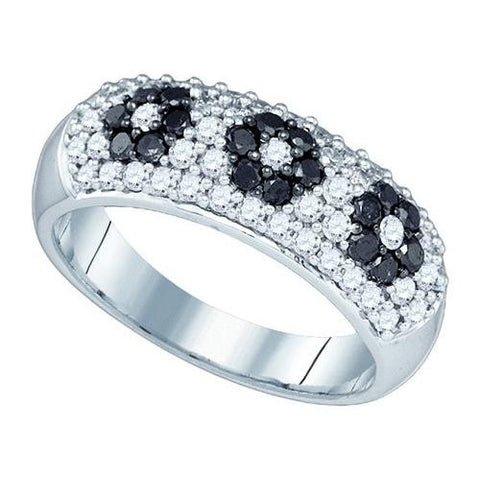 10KT White Gold 1.00CT DIAMOND FASHION RING