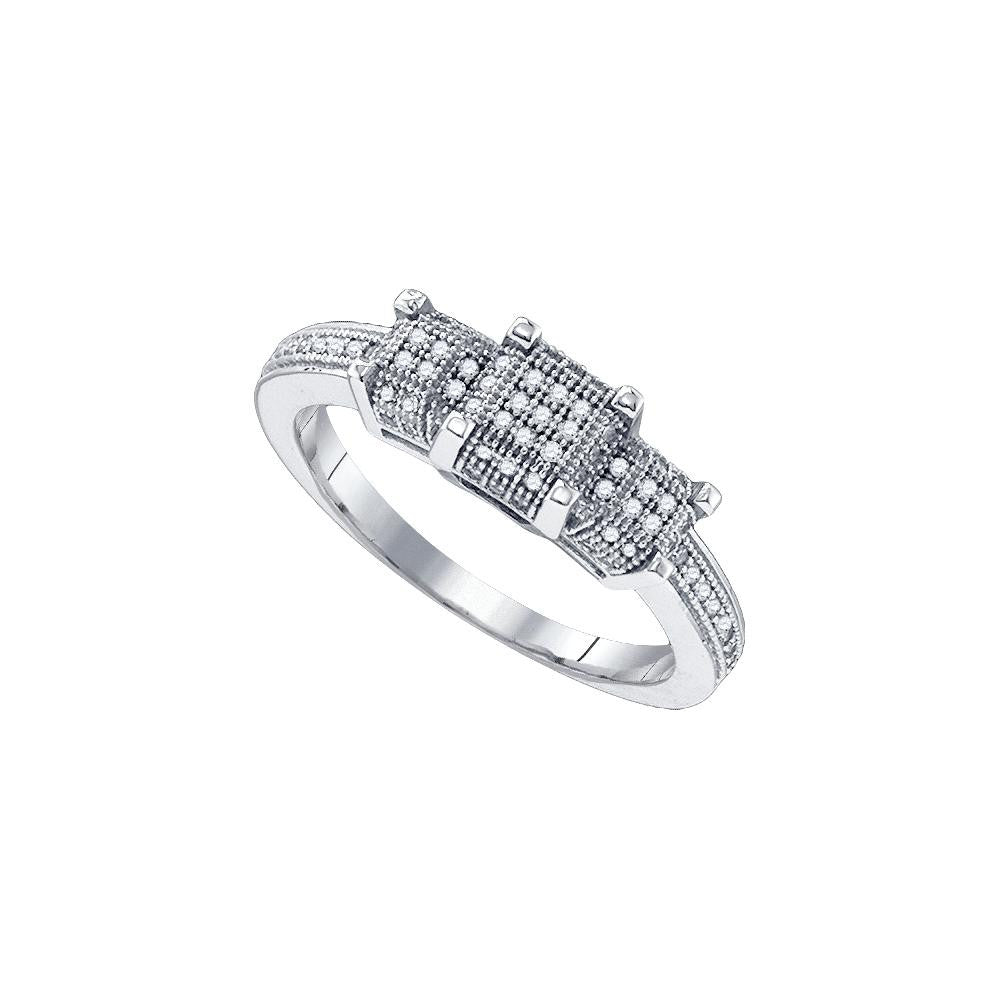 1-4CT-Diamond MICRO-PAVE  BRIDAL RING