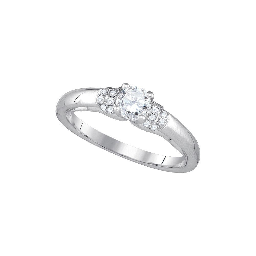 1-2CT-Diamond 3-8CT-CRD BRIDAL RING