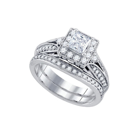 1 CT-Diamond 3-8CT-CPR BRIDAL SET