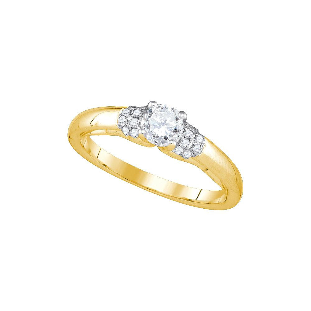 1-2CT-Diamond 3-8CT-CRD BRIDAL RING