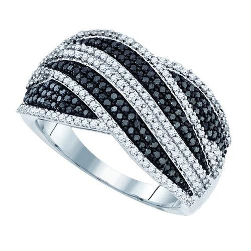 10KT White Gold 0.75CT DIAMOND MICRO-PAVE RING