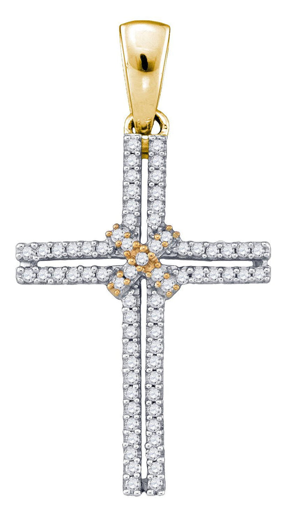 1-5CT-Diamond CROSS PENDANT