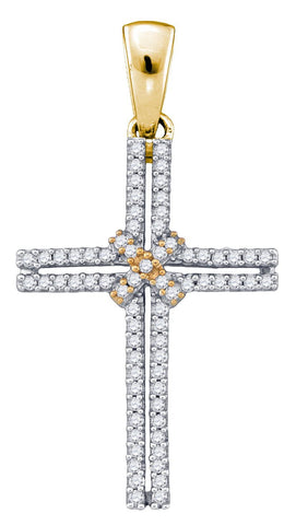 1-5CT-Diamond CROSS PENDANT