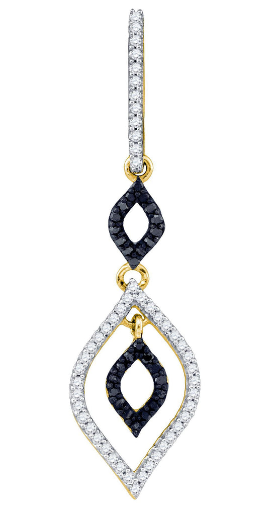 1-4CT-Diamond FASHION BLACK PENDANT