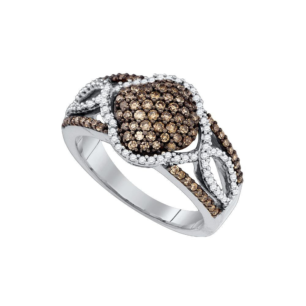 5-8CT-Diamond BROWN  RING