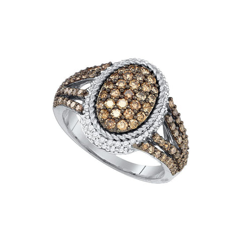 1 1-5CT-Diamond BROWN  RING